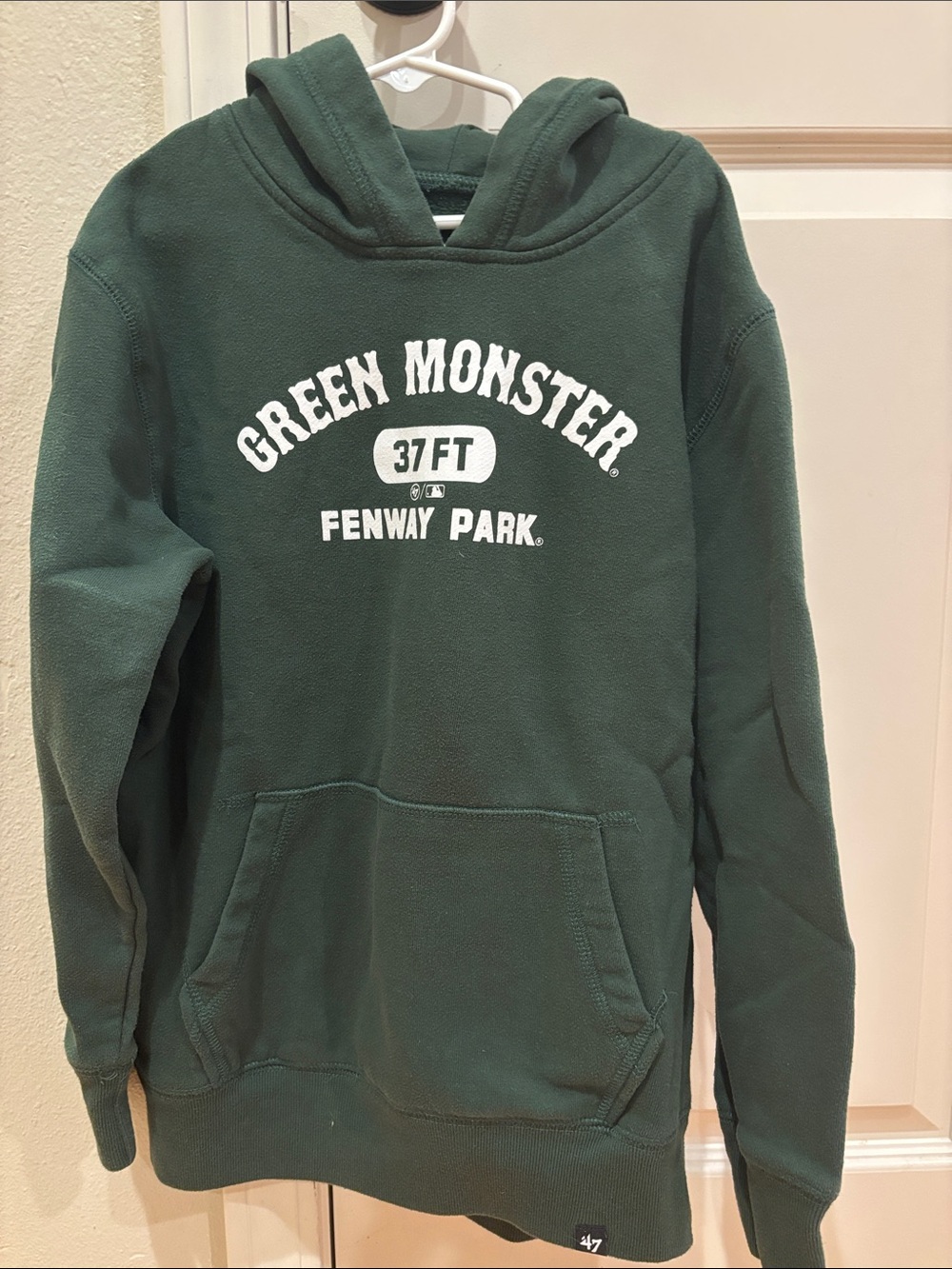 47 Brand Green Monster Fenway Park Kids M Hoodie